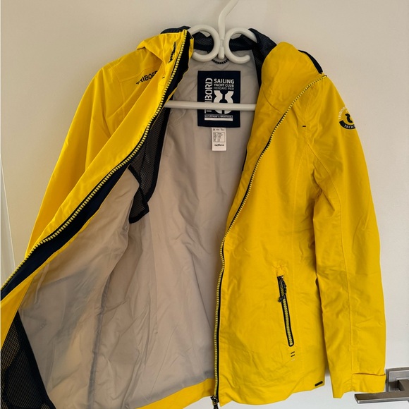 Yellow Windbreaker Women 2XS - Picture 4 of 5
